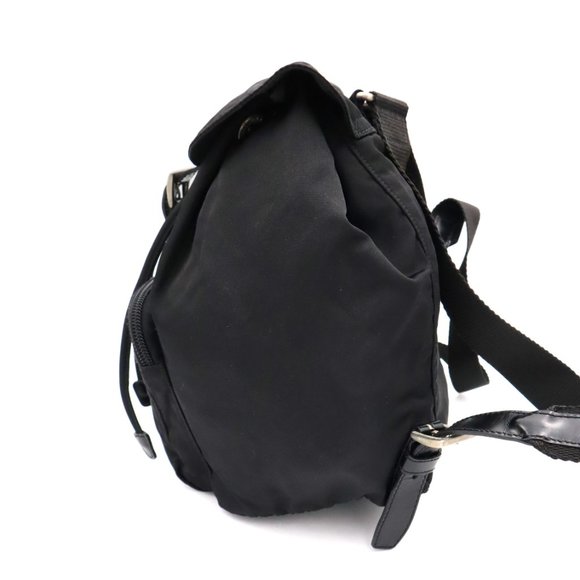 Vintage Prada Mini Backpack Nylon Black - Picture 7 of 13
